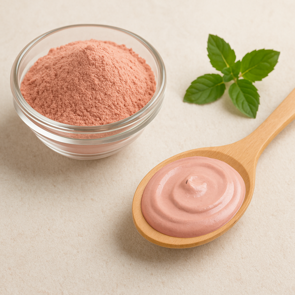 L’argile rose : le trésor doux pour la peau sensible