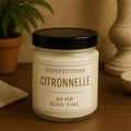 Bougie parfumée à la citronnelle