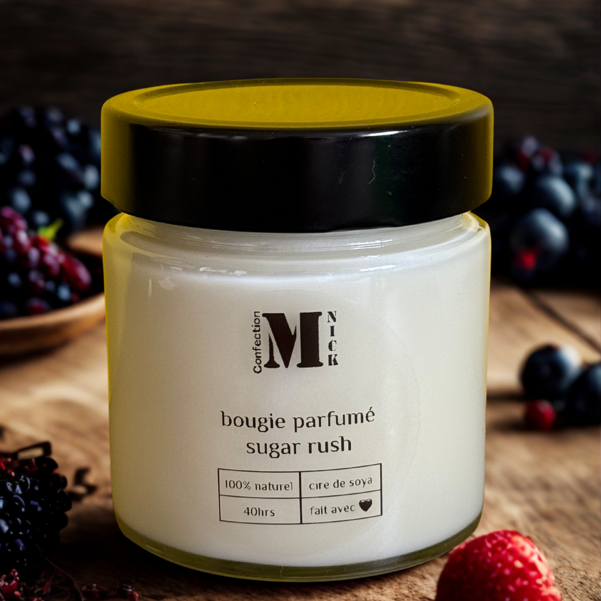 Bougie parfumée sugar rush 9oz