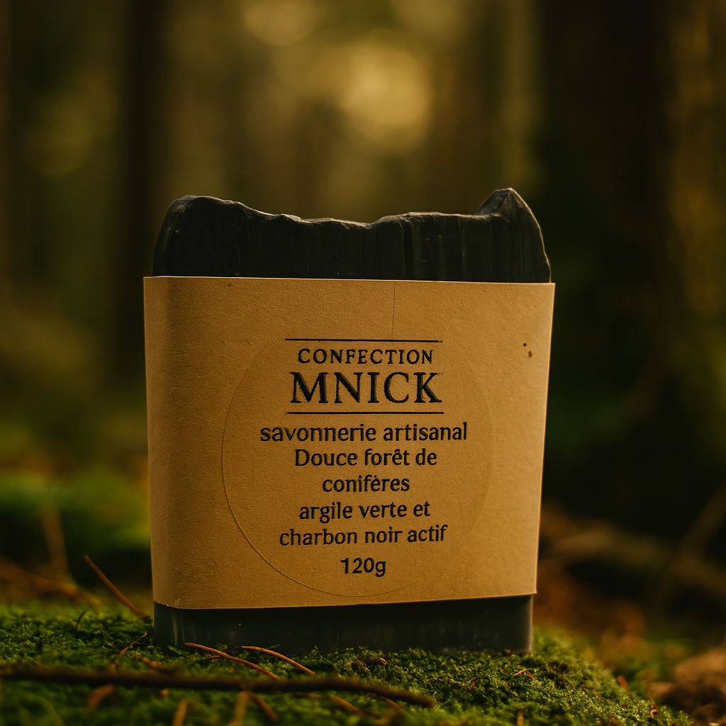 Savon douce foret de sapins et argile verte 120g