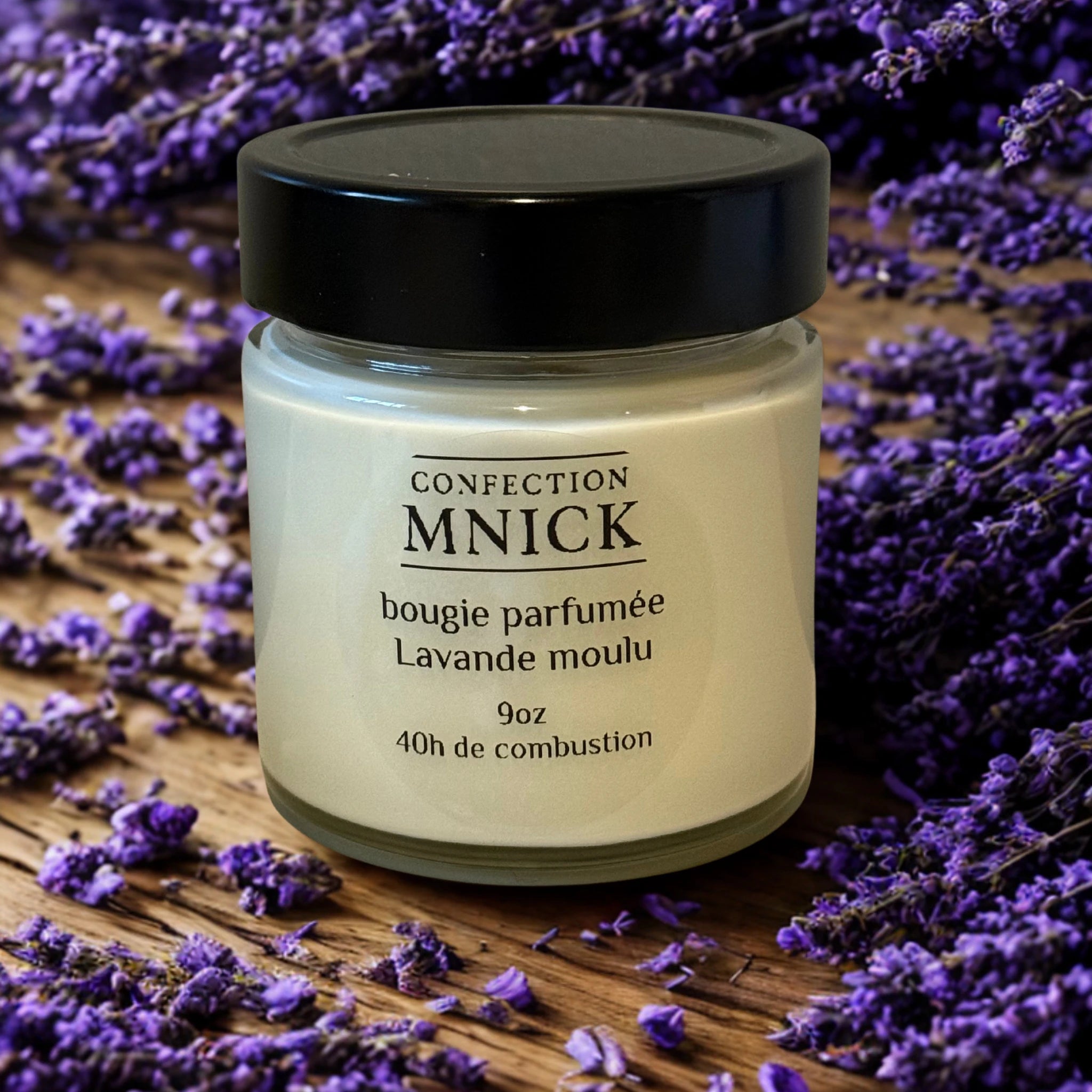 Bougie parfumée Lavande moulue