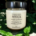 Bougie parfumée en cire de soya Eucalyptus et menthe poivrée 9oz