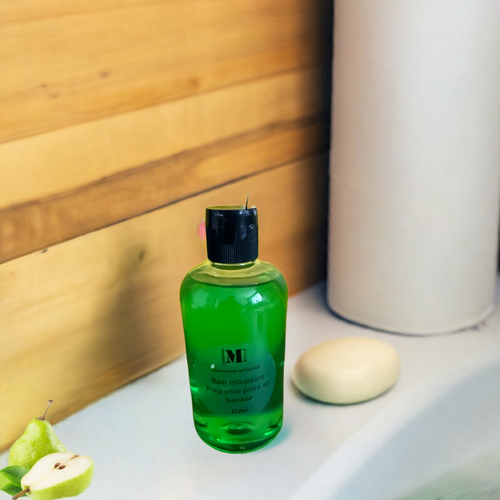 Bain moussant poire et banane 212ml